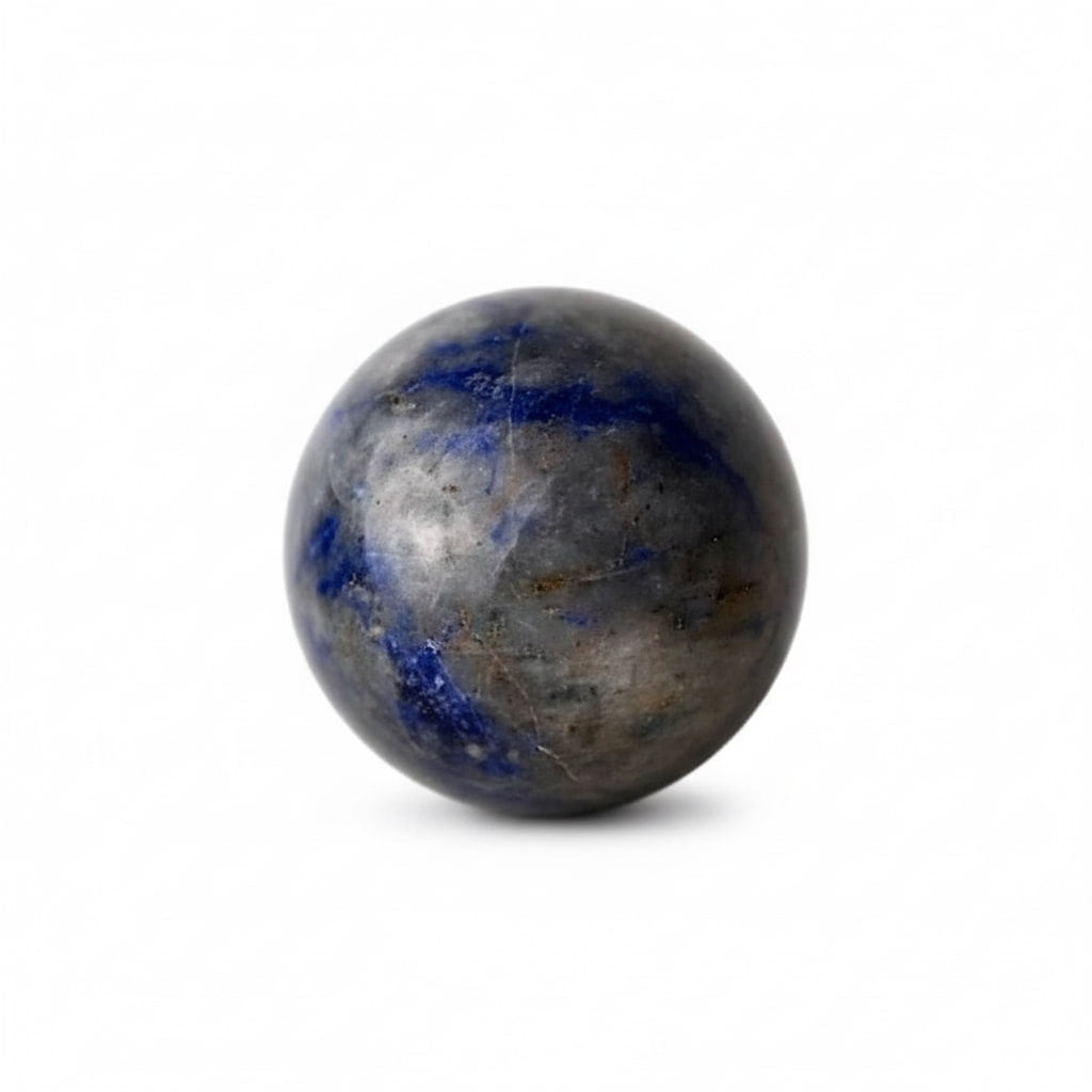 Mini Lapislazuli Kugel - Handschmeichler in tiefem Blau CrystalScents