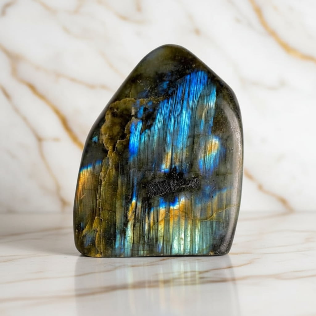 Labradorit Freiform – mit magischem Lichtspiel CrystalScents