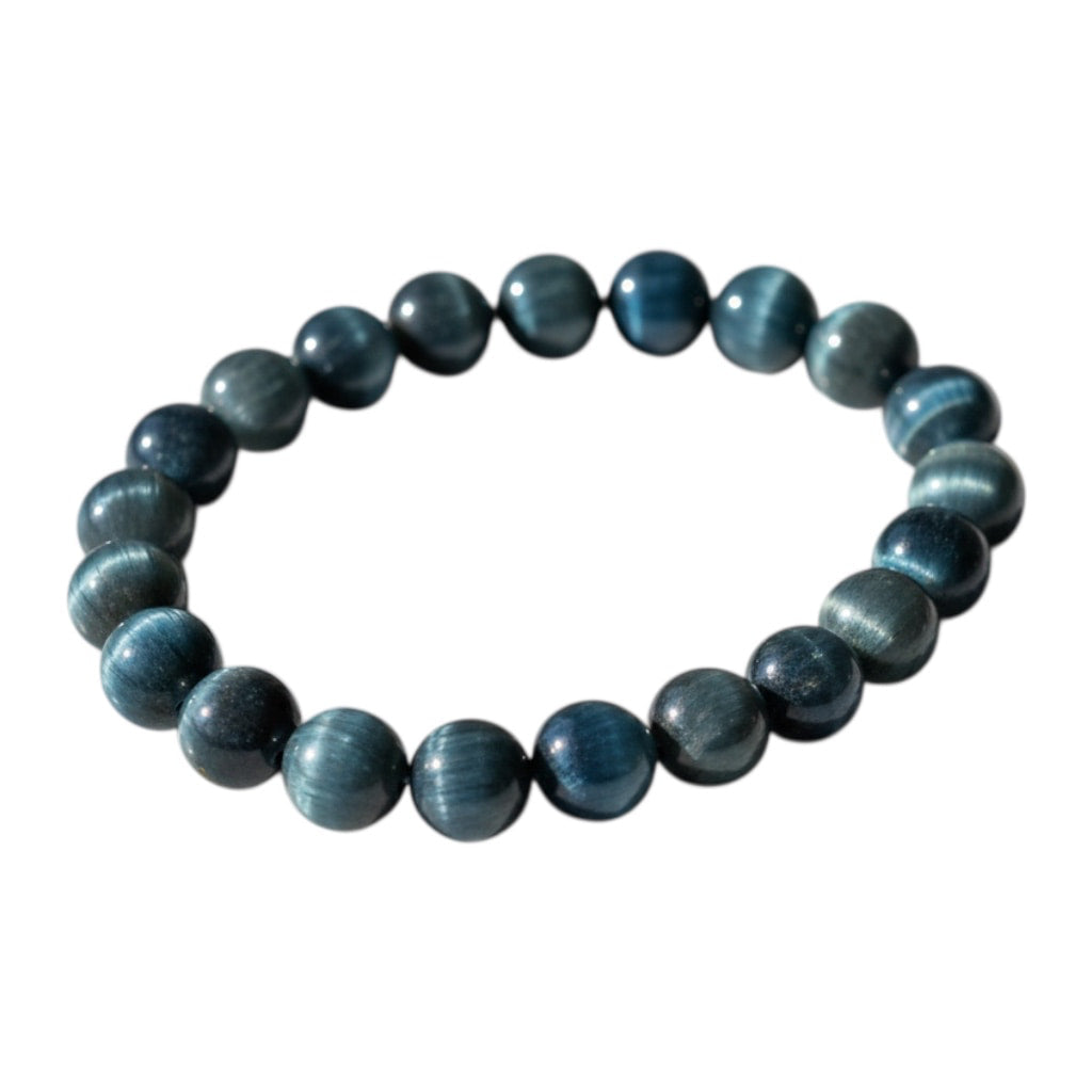 Tigerauge Falkenauge Kugelarmband - Energie & Schutz CrystalScents