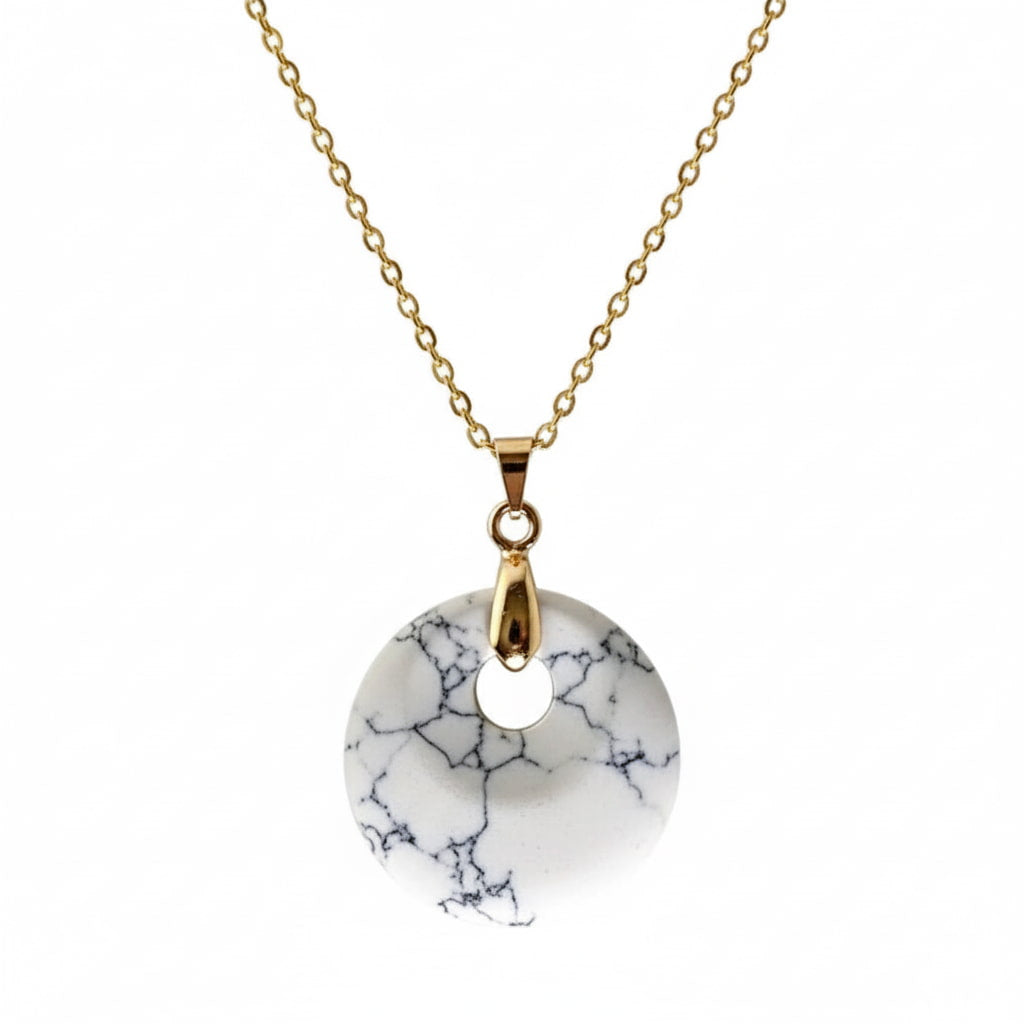 Howlit Halskette - Rundes Design CrystalScents