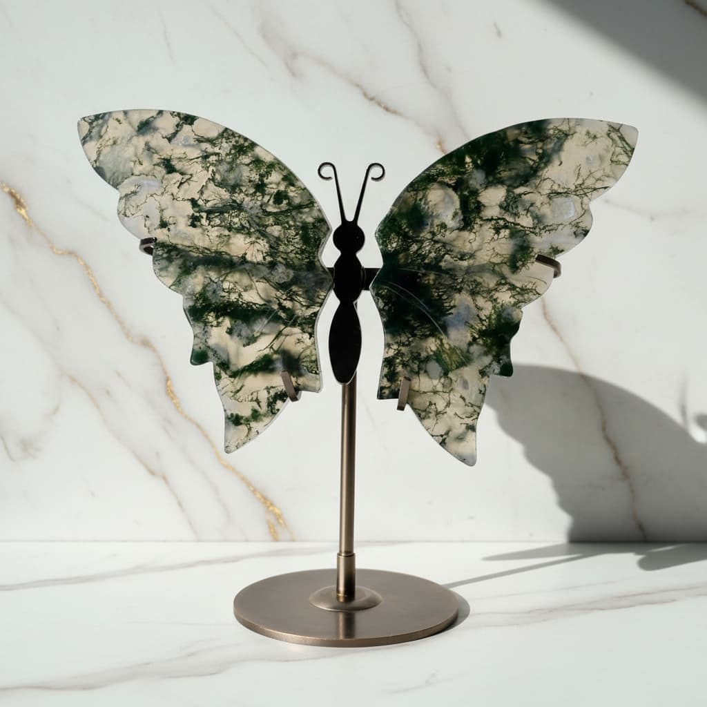 Moosachat Schmetterling - Natur & Balance