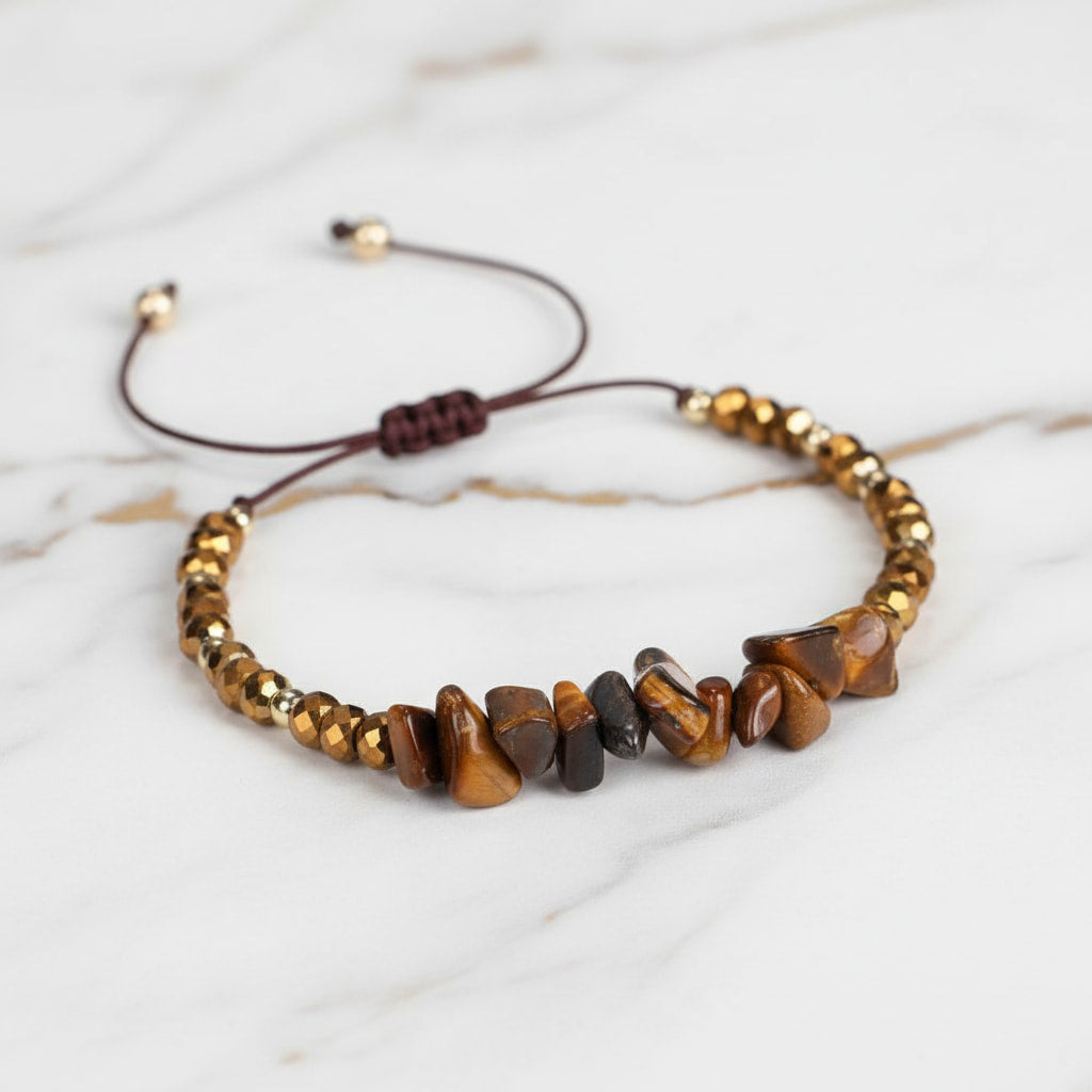 Tigerauge Schutzarmband – Stärke JETZT sichern CrystalScents