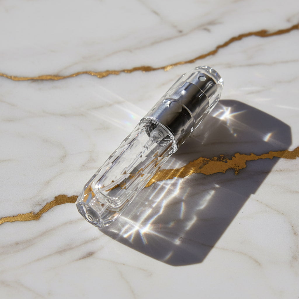 Parfüm Abfüller Silber – Praktischer Zerstäuber CrystalScents