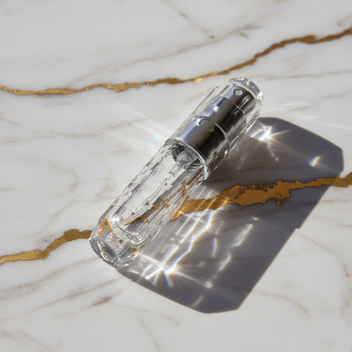 Parfüm Abfüller Silber – Praktischer Zerstäuber CrystalScents