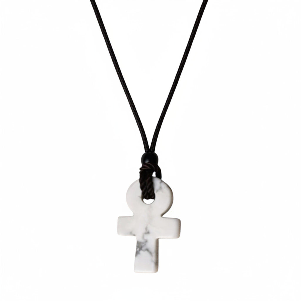 Howlit Halskette - Anch Anhänger CrystalScents