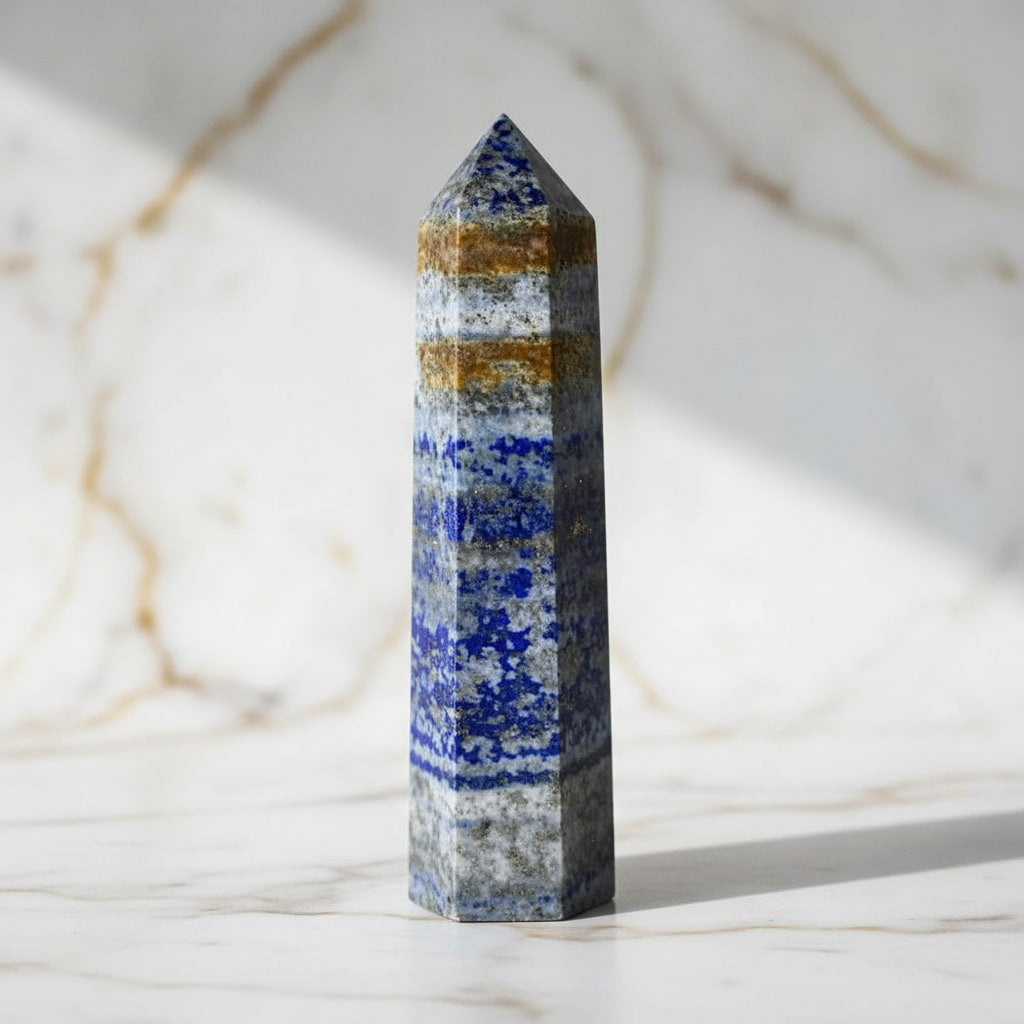 Lapislazuli Obelisk – Ruhe & Inspiration JETZT sichern CrystalScents