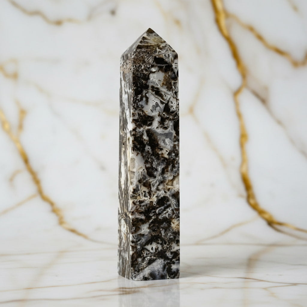 Sphalerit Obelisk – Druzy Kristallhighlight JETZT sichern CrystalScents