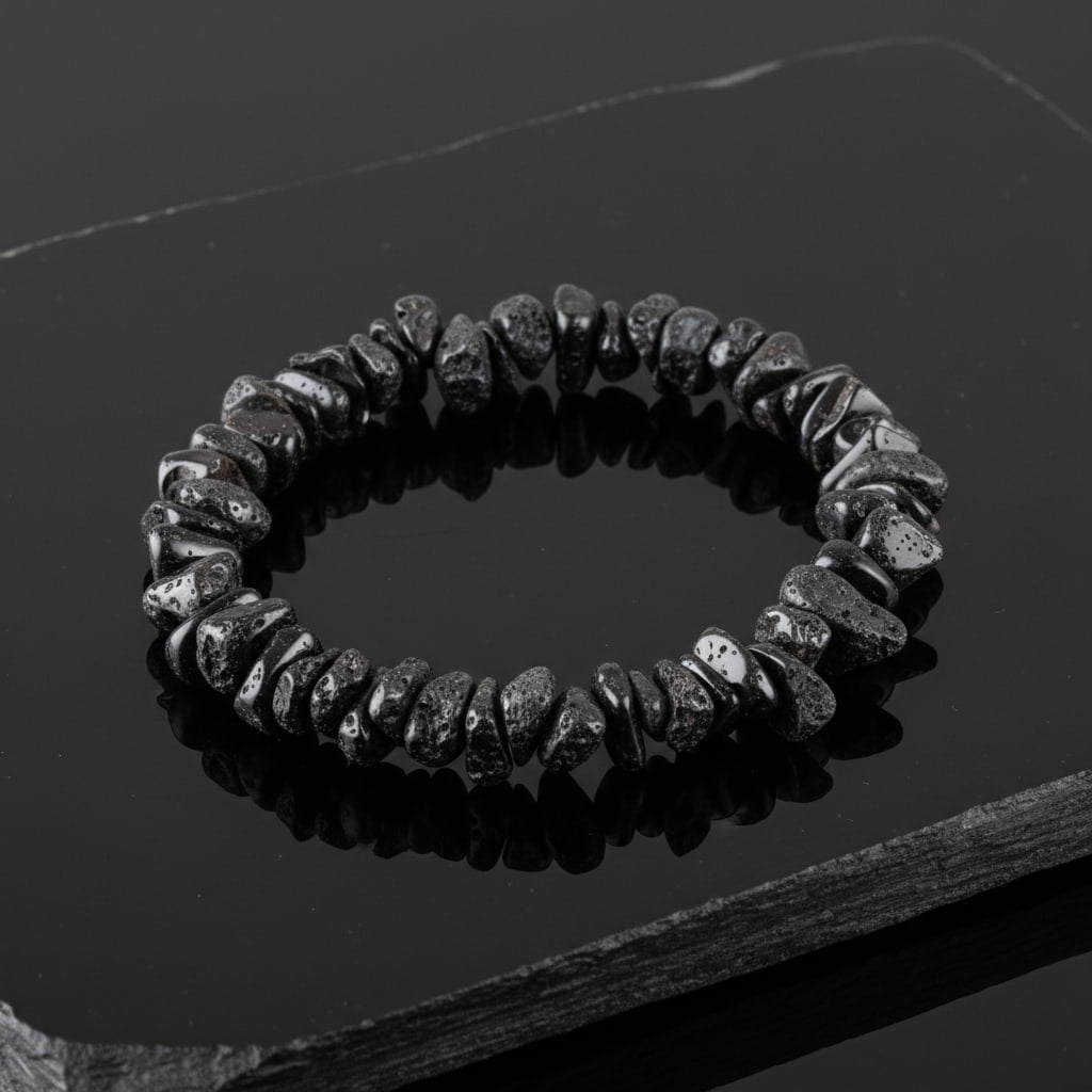 Obsidian Splitter Armband – Schutz & Balance JETZT sichern CrystalScents