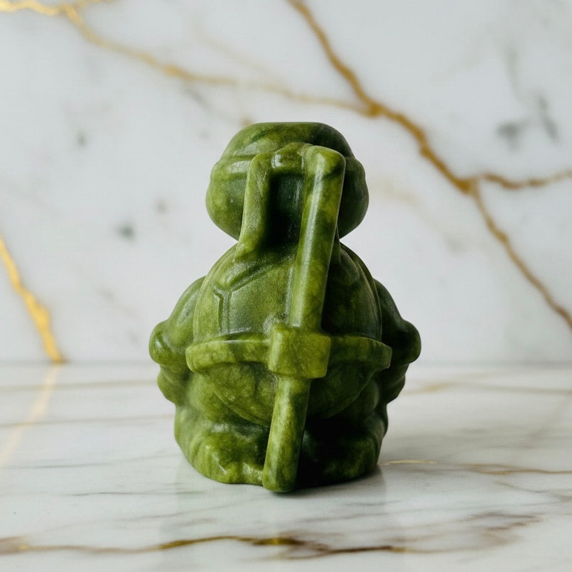 Serpentin - Turtle Ninja mit Katana CrystalScents
