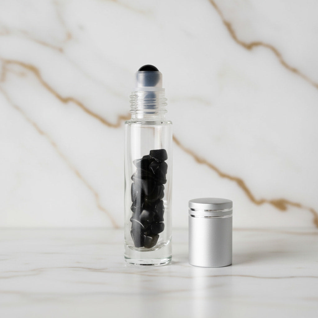Obsidian Ölroller – Kompakt & Wiederverwendbar CrystalScents
