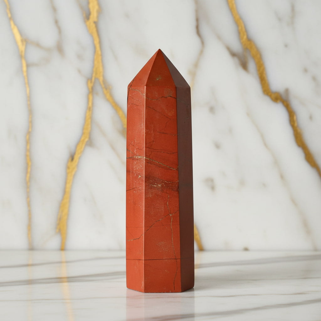 Jaspis Obelisk – Rote Schattierungen JETZT sichern CrystalScents