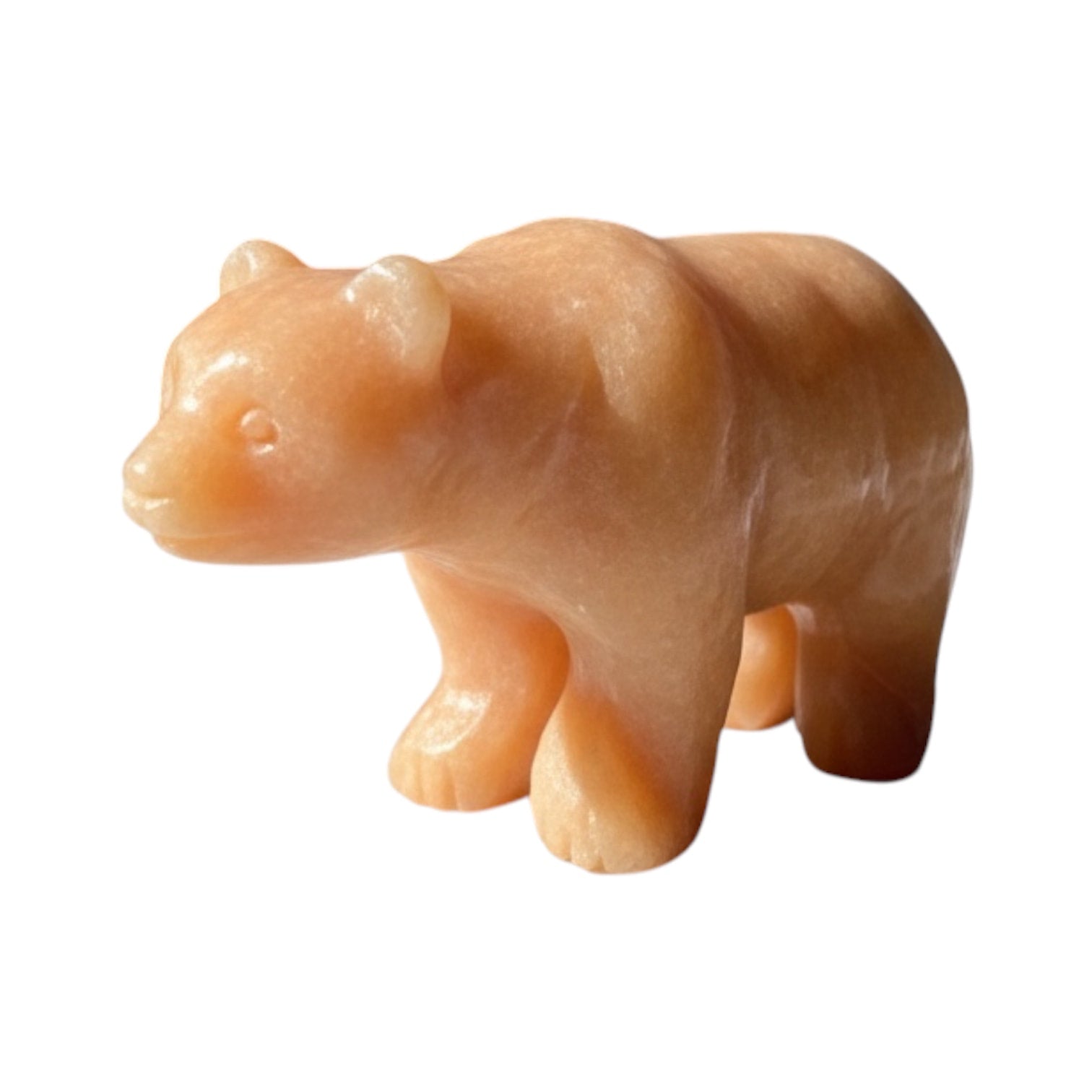 Sonnenstein Bär – Kleine Naturfigur für charmante Dekoration CrystalScents