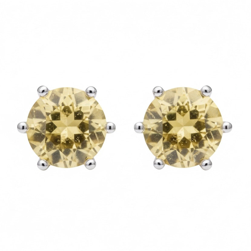 Citrin Ohrringe - Strahlende Freude