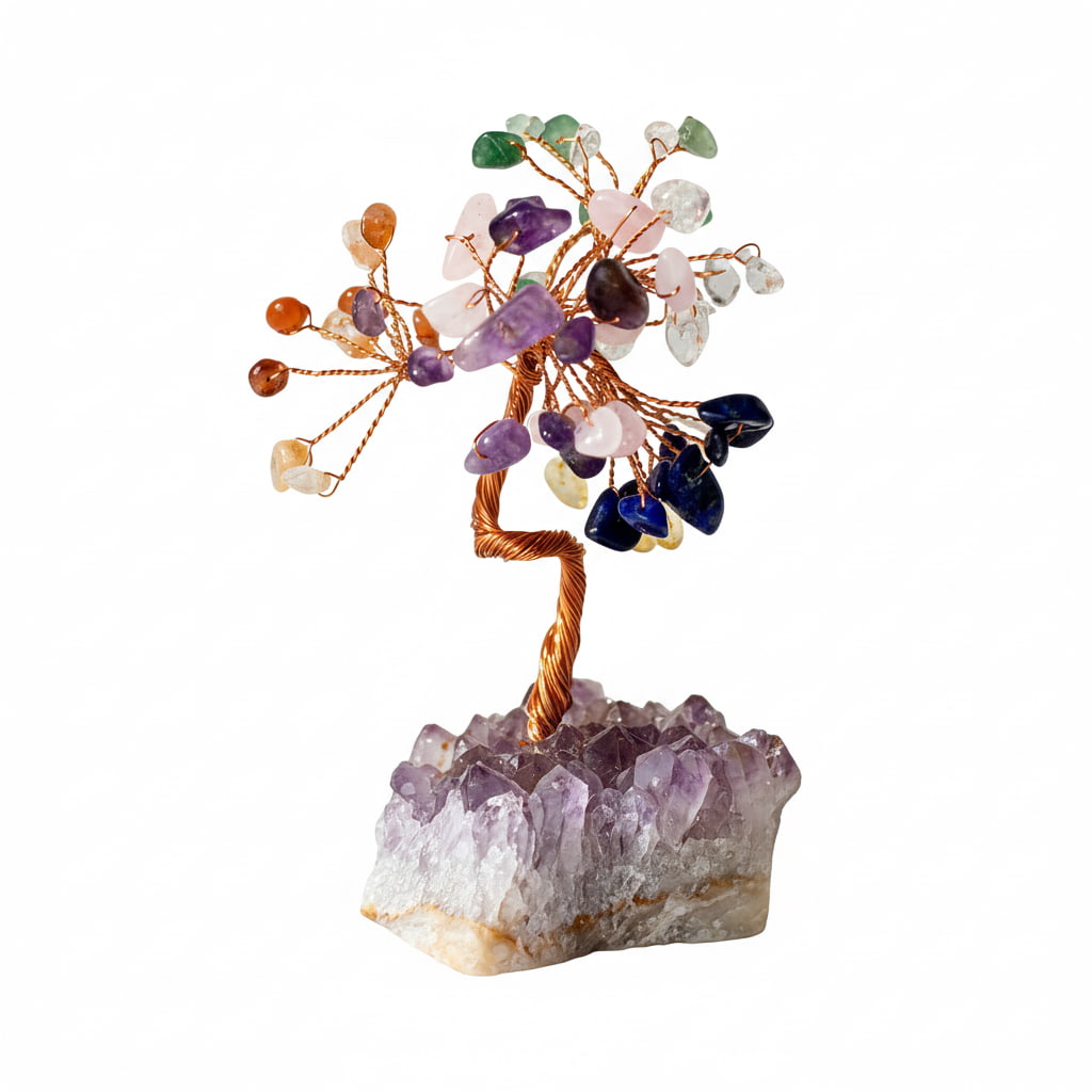 Amethystdruse – Chakra Baum für Harmonie & Energie CrystalScents