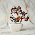 Granat Baum in Keramiktopf - Lebendige Kraft CrystalScents