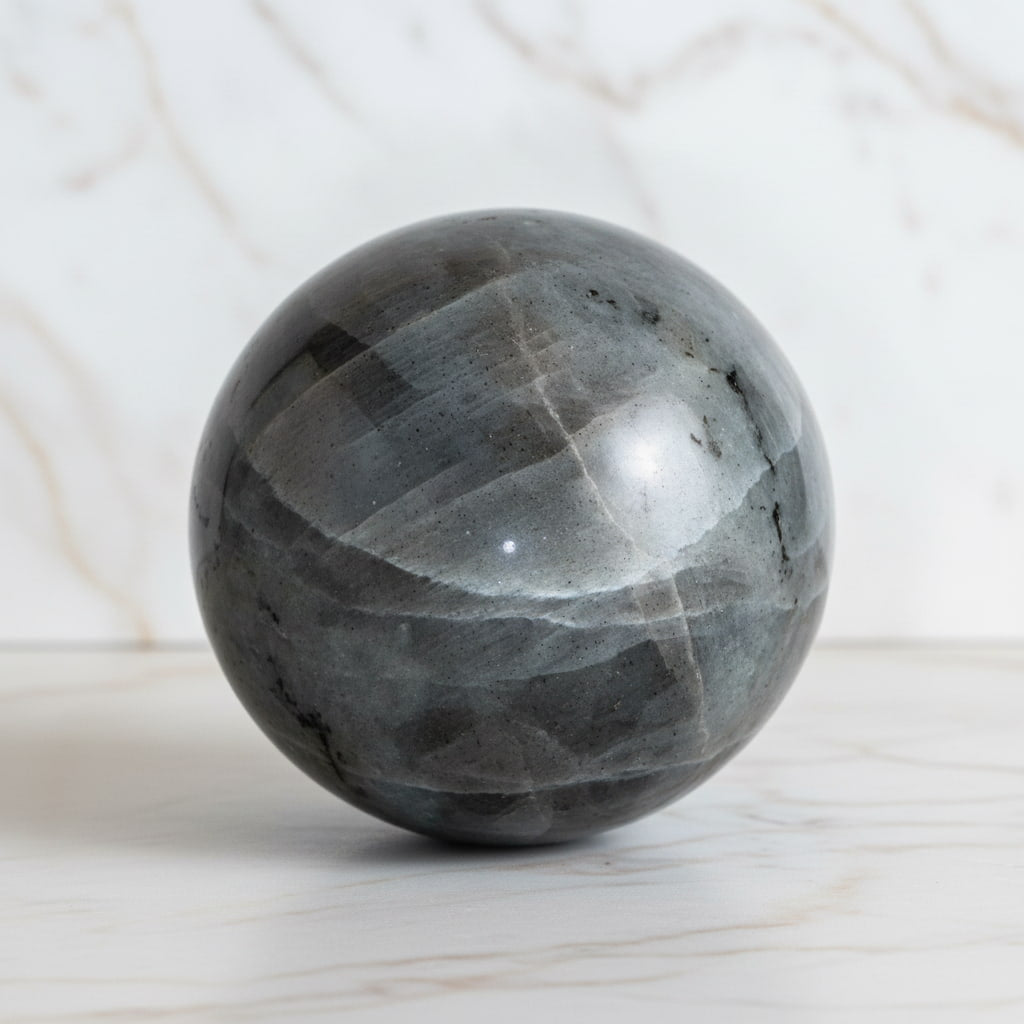 Mondstein Kugel – Leuchten & Magie CrystalScents