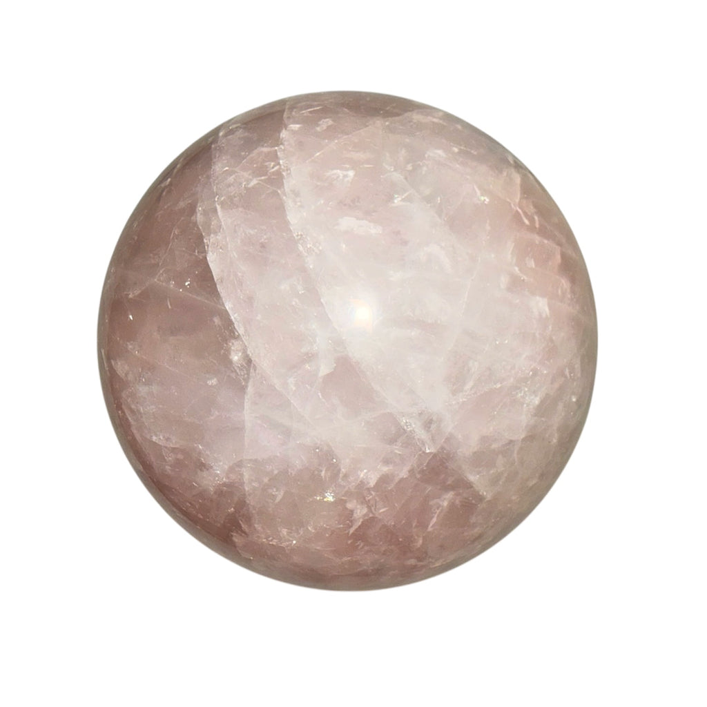 Rosenquarz Kugel – Freude & Schönheit CrystalScents