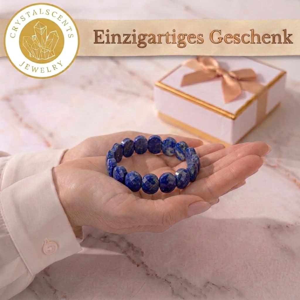 Lapislazuli Facettenarmband – Faszination & Eleganz