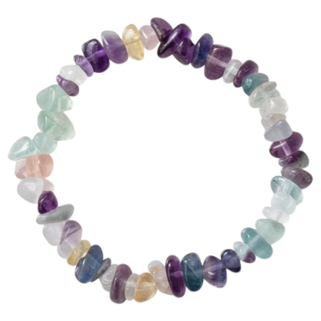 Fluorit Splitterarmband - Fokus & innere Balance CrystalScents