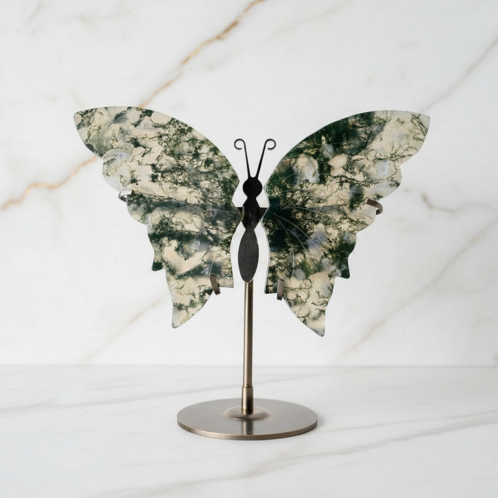 Moosachat Schmetterling - Natur & Balance