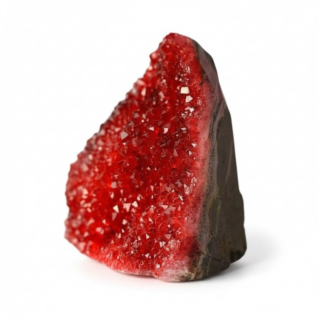 Amethystdruse – Strahlend roter Kristall CrystalScents