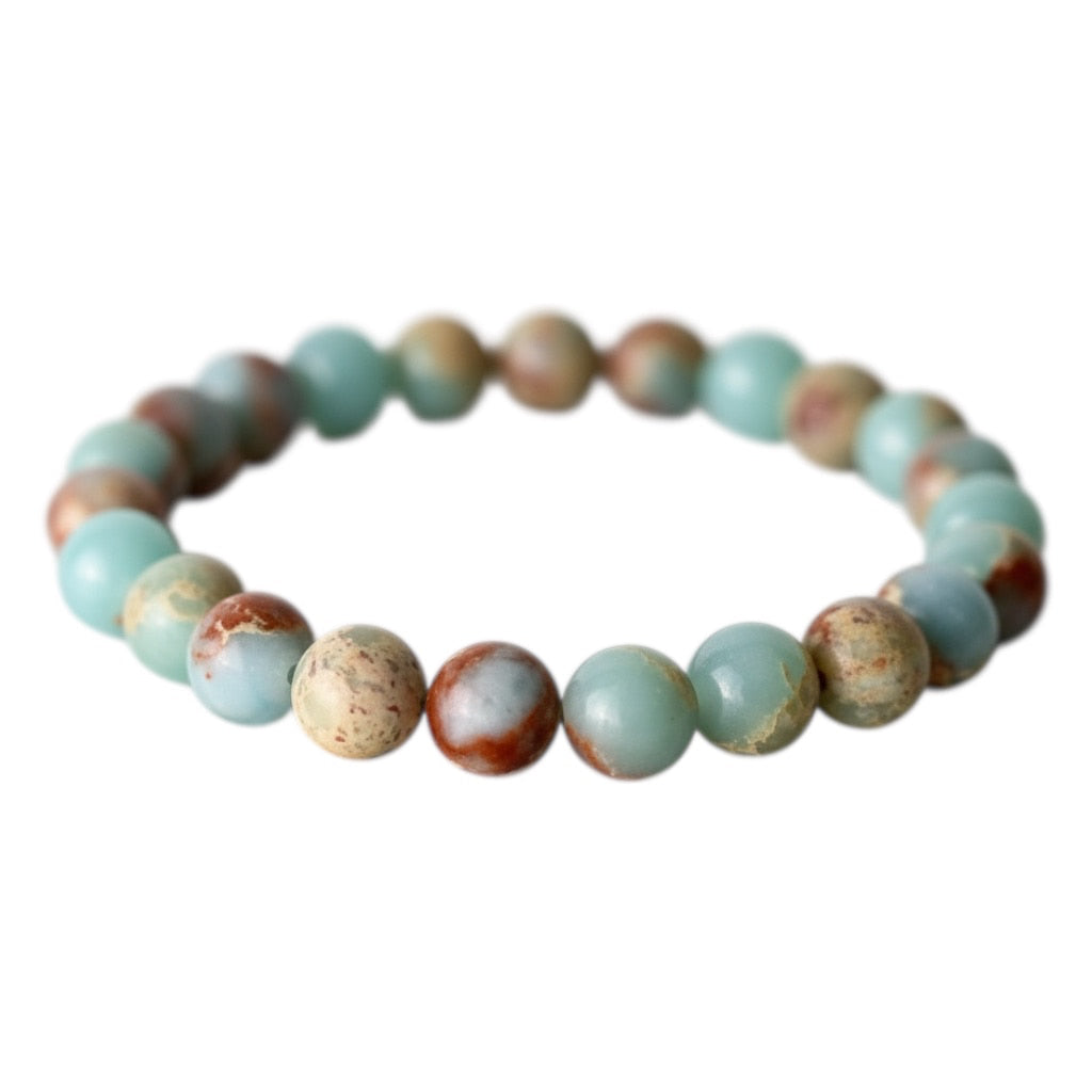 Kaiserstein Kugelarmband – Kraftvolles Naturjuwel für Stabilität