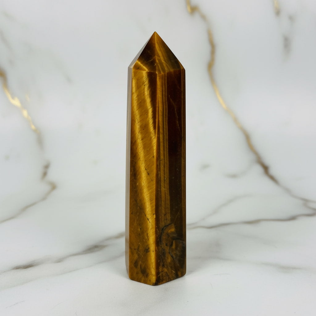 Tigerauge Obelisk – Selbstvertrauen & Kraft