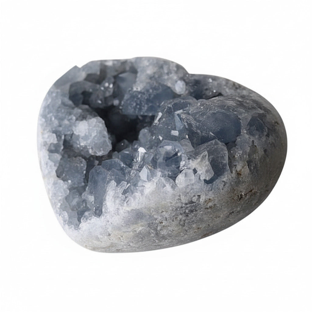 Celestit Cluster Herz – Liebe & Harmonie JETZT sichern CrystalScents