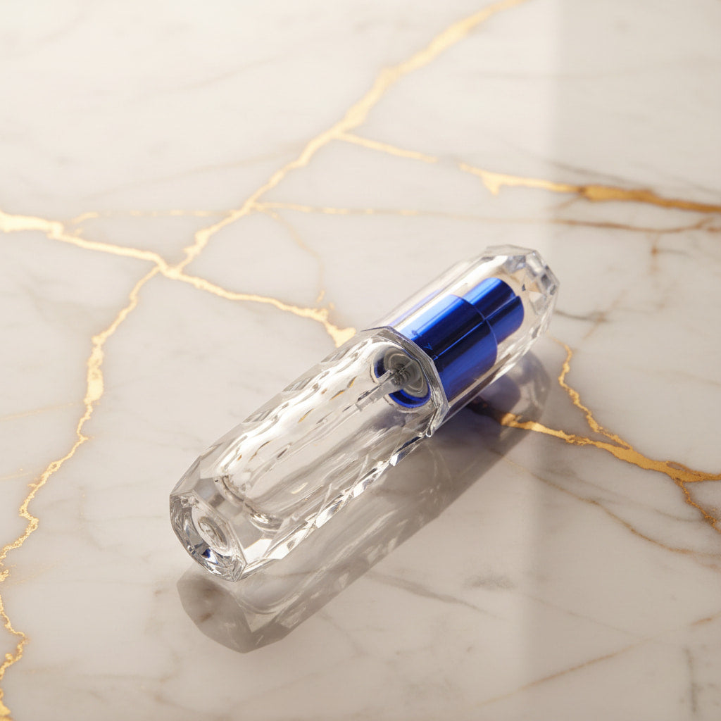 Parfümabfüller in Blau für unterwegs CrystalScents