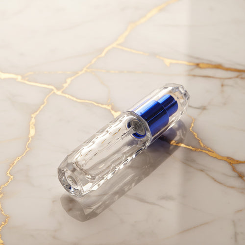 Parfümabfüller in Blau für unterwegs CrystalScents