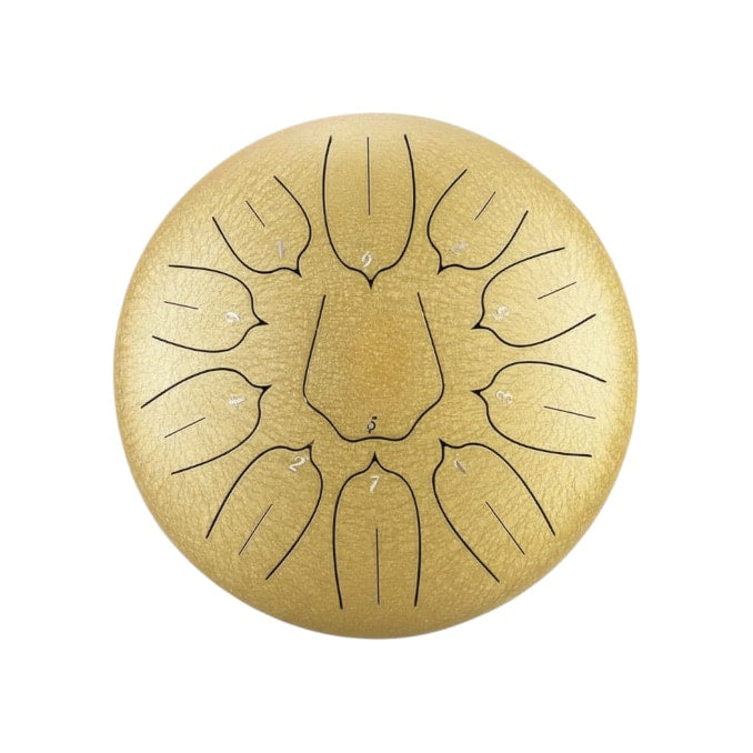 Zungentrommel in Gold – ideal für Meditation und Achtsamkeit CrystalScents