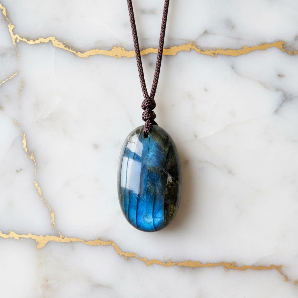 Labradorit Halskette - Symbol & Akzent CrystalScents