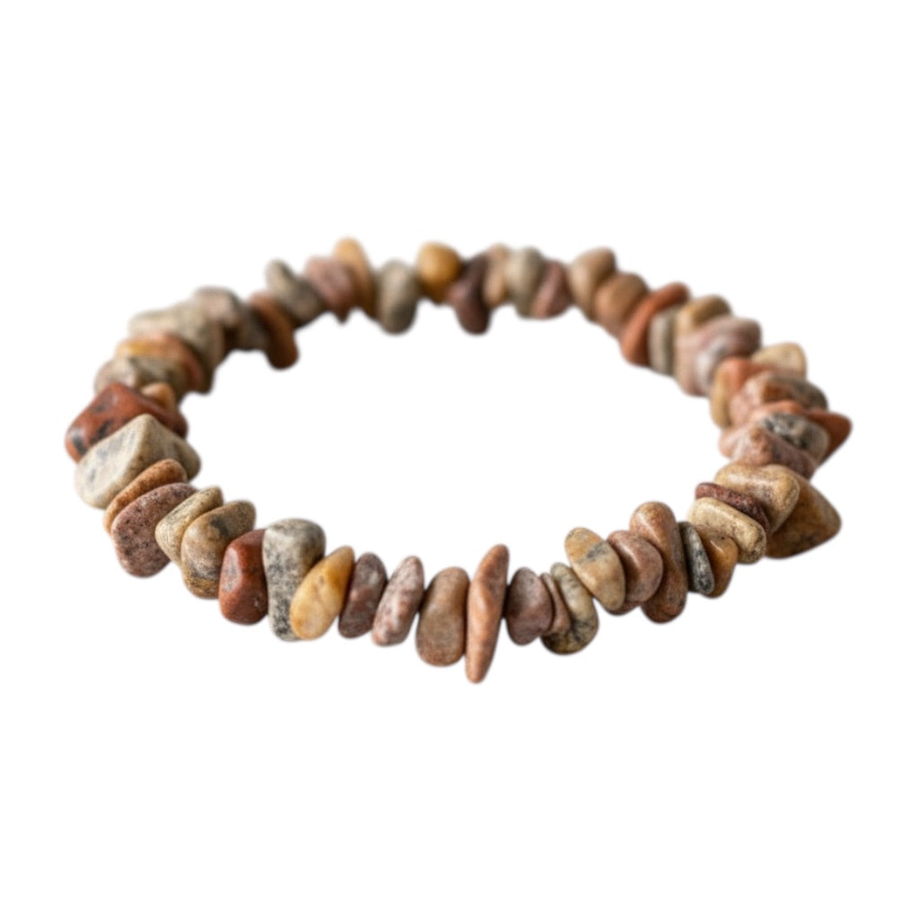 Aragonit Splitter Armband - Erdende Energie