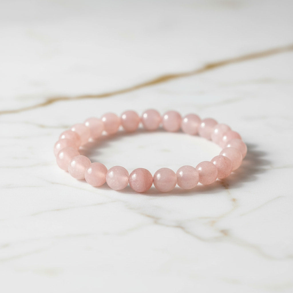 Katzenauge Kunzit Kugelarmband – Verbindung & Harmonie CrystalScents