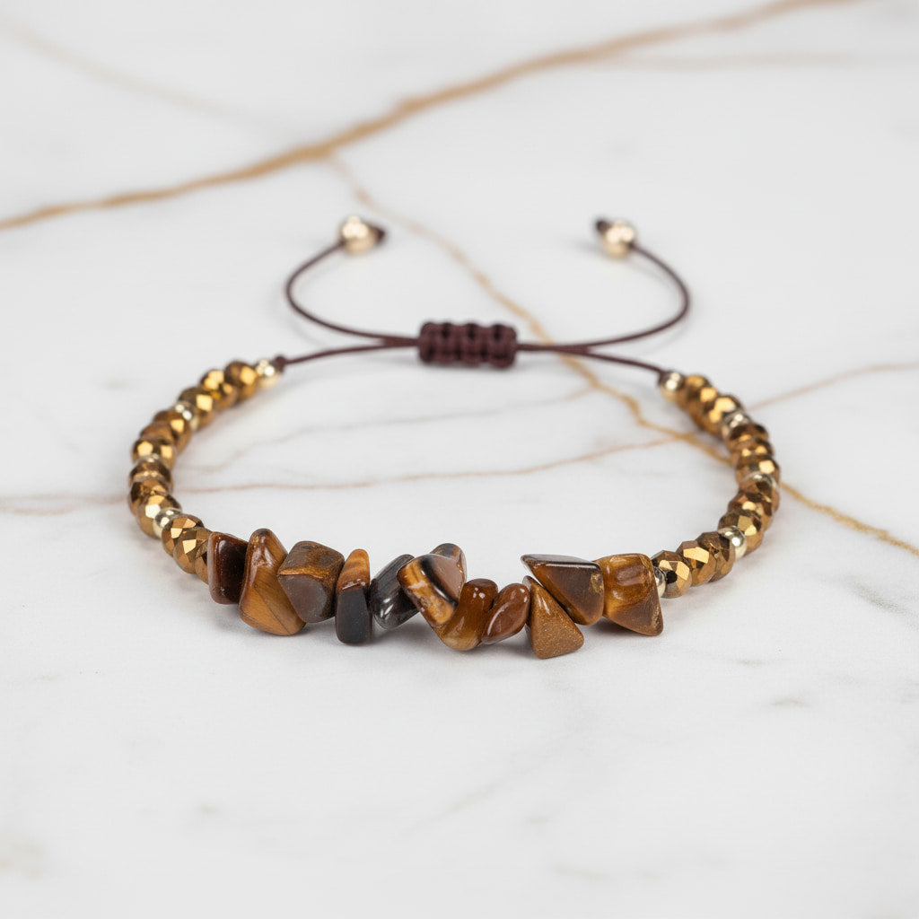 Tigerauge Schutzarmband – Vertrauen & Stärke