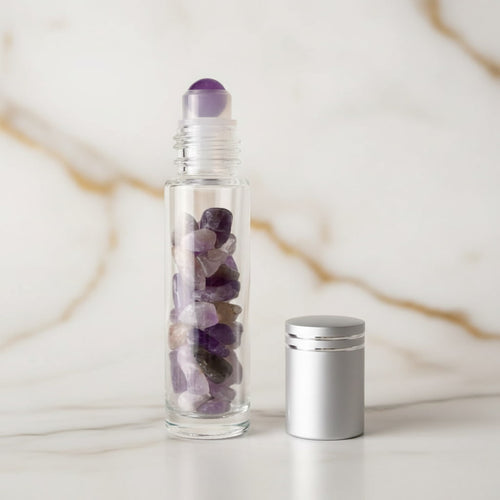 Amethyst Ölroller – Kristall für Achtsamkeit & Wohlbefinden CrystalScents