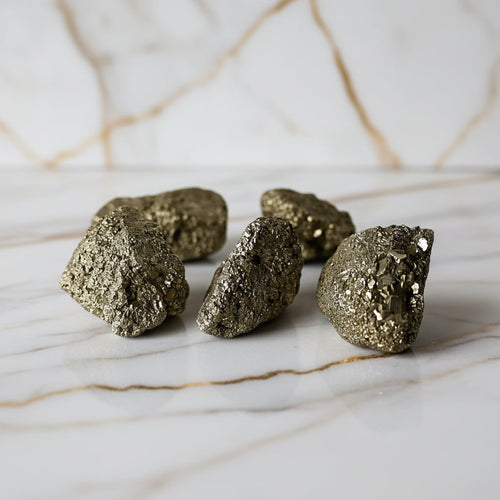 Pyrit Cluster – Funkelnde Kristalle CrystalScents