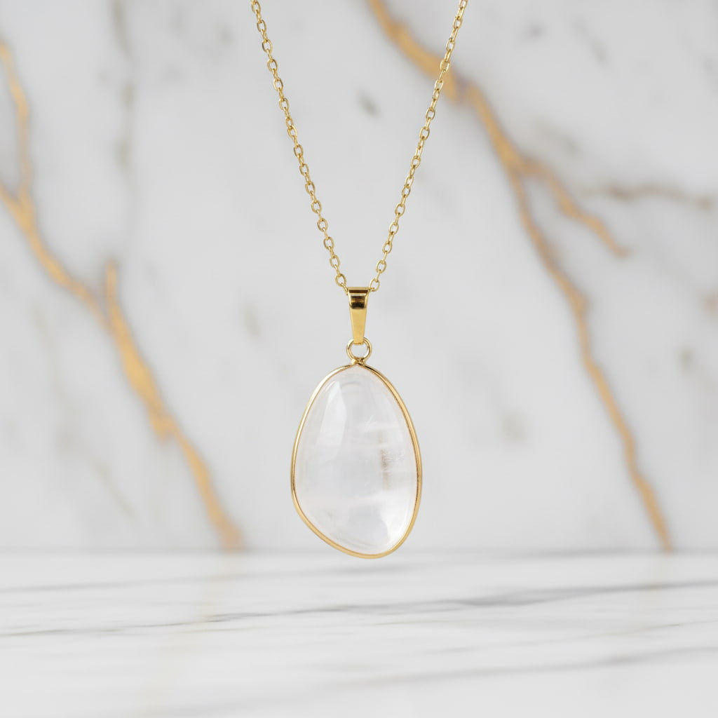 Bergkristall Halskette - für Fokus & Gelassenheit CrystalScents