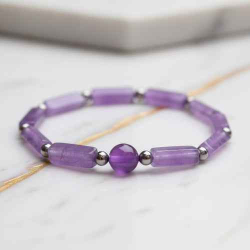 Amethyst Armband – Harmonie & innere Ruhe CrystalScents