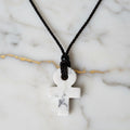 Howlit Halskette - Anch Anhänger CrystalScents