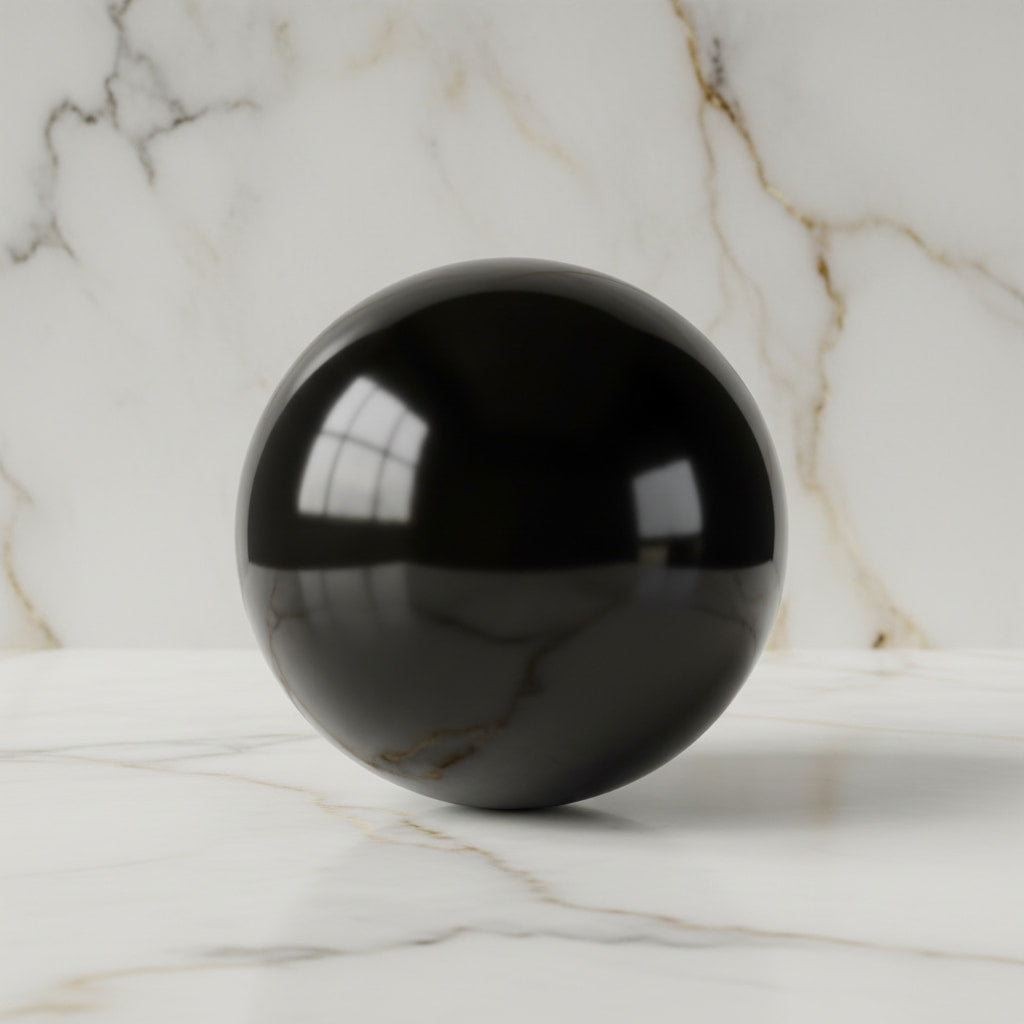 Obsidian Kugel - Klar & Schützend CrystalScents