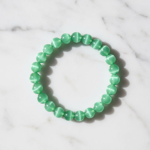 Katzenauge Kugelarmband – Harmonie & innere Ruhe CrystalScents