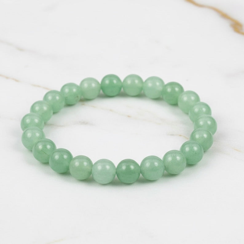 Aventurin Kugelarmband - Sanftes Glück