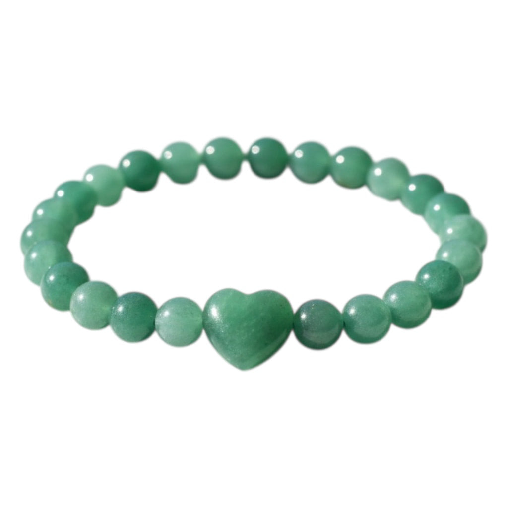 Aventurin Kugelarmband - Herz & Hoffnung CrystalScents
