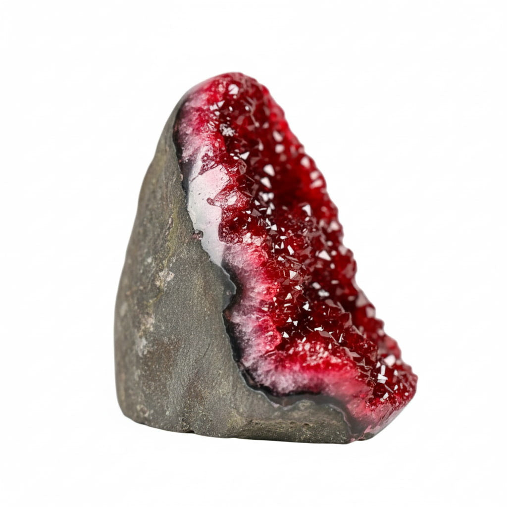 Amethystdruse Rot – Funkelndes Wohnhighlight CrystalScents