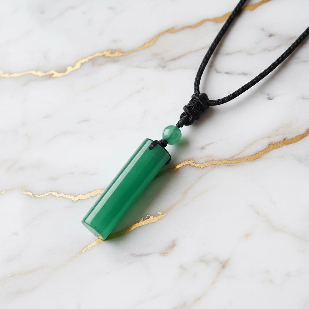 Aventurin Halskette - Stab Anhänger CrystalScents