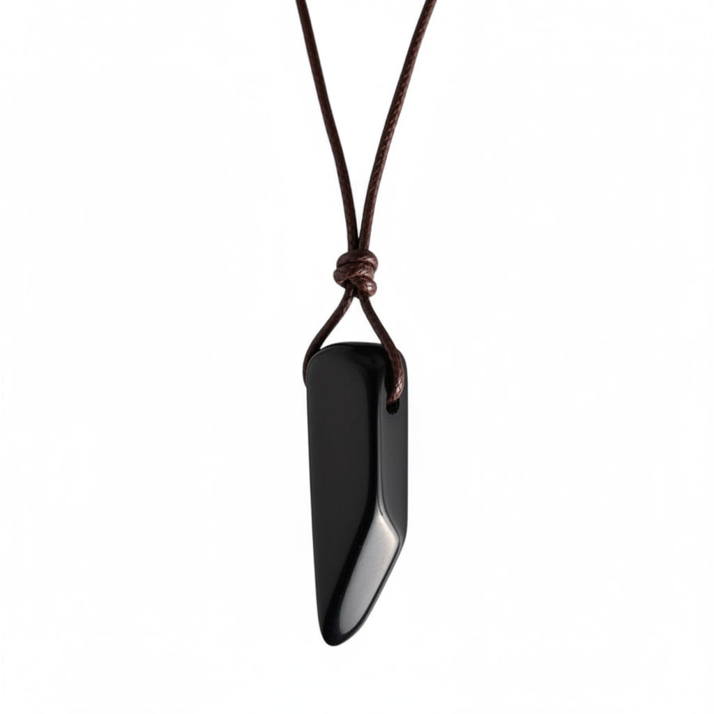 Obsidian Halskette - Alltag & Wohlbefinden CrystalScents