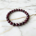 Granat Kugelarmband – Kraft & innere Stärke