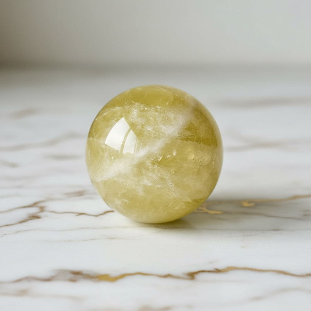 Citrin Kugel – Optimismus & Lebensfreude CrystalScents