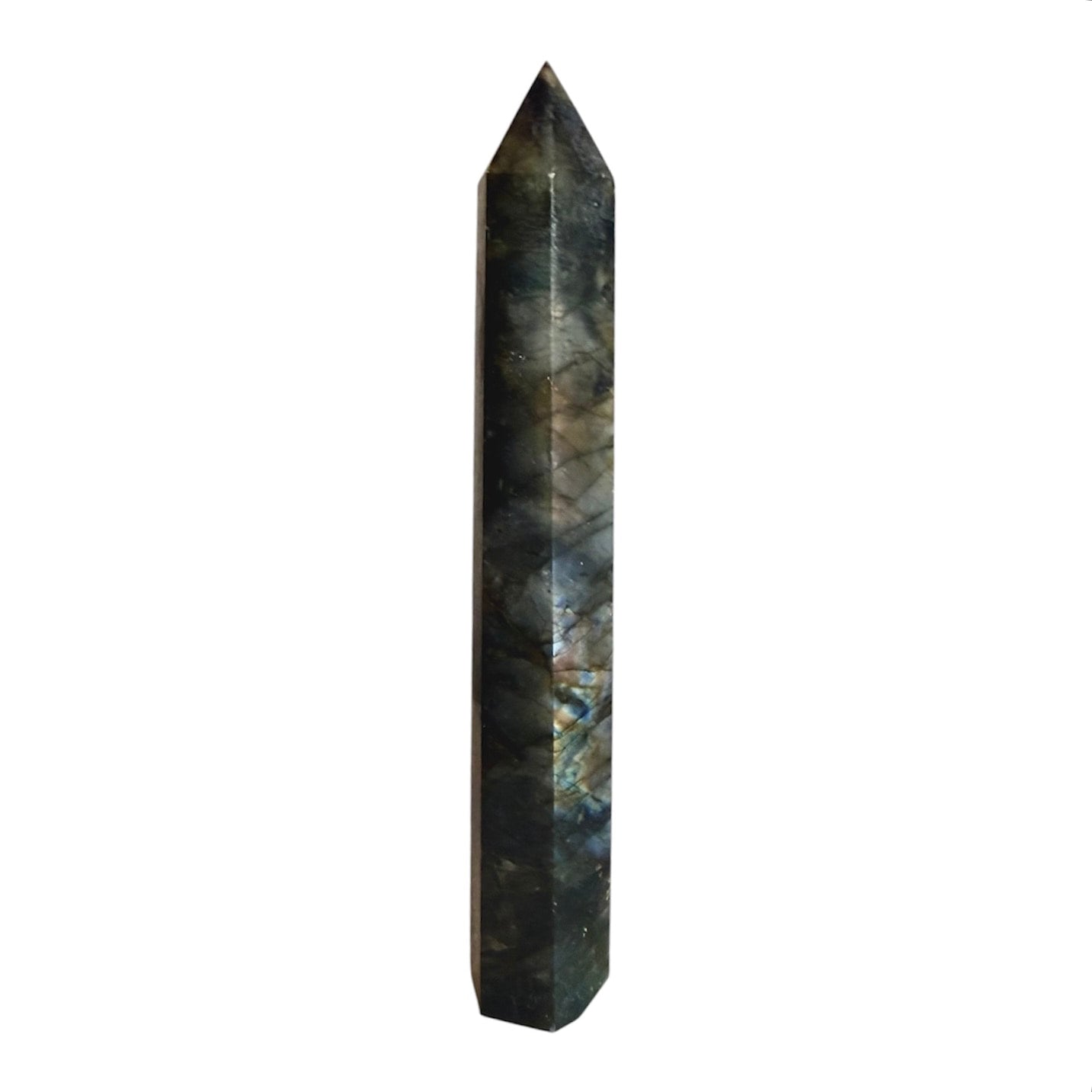 Labradorit Obelisk – Kreativität & Leidenschaft